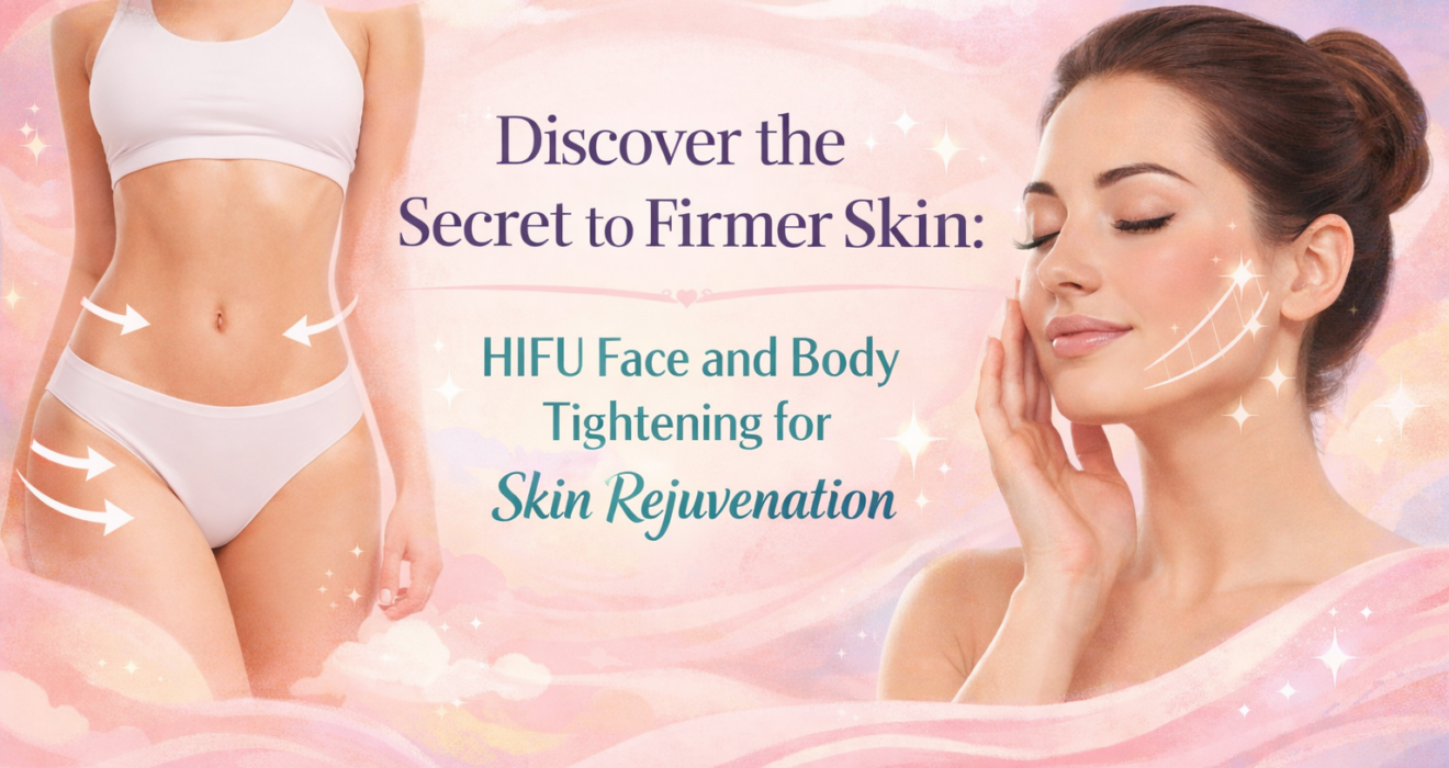 HIFU Face and Body Tightening treatment for skin lifting and collagen boost