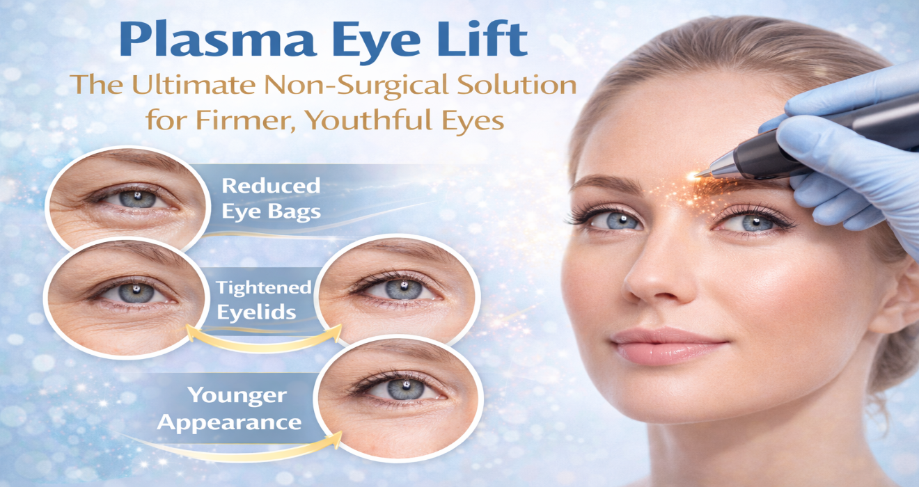 plasma eye lift treatment for eyelid tightening and wrinkle reduction