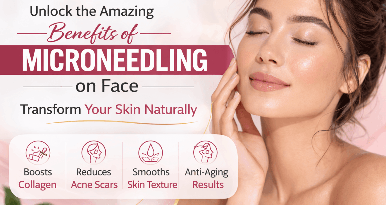 benefits of microneedling on face
