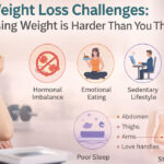 Weight Loss Challenges: Why Losing Weight Is Harder Than You Think 6 weight loss challenges stuburn