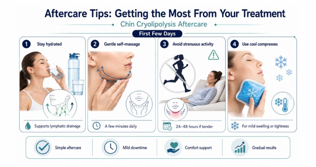 Cryolipolysis for Chin & Jawline Contouring in Mumbai 4 Aftercare Tips Getting the Most From Your Treatment