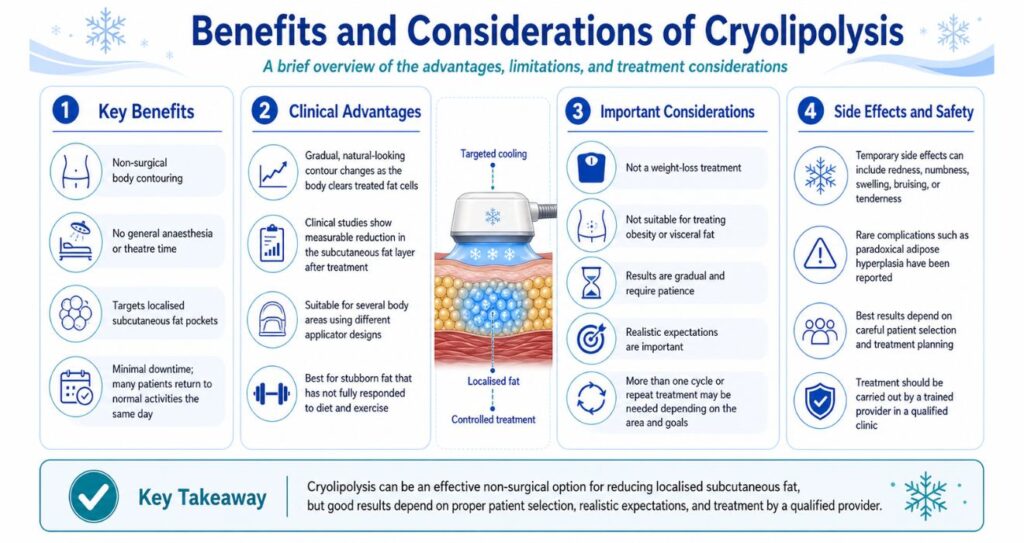 The Science Behind Cryolipolysis and Fat Freezing 3 Benefits and Considerations of Cryolipolysis