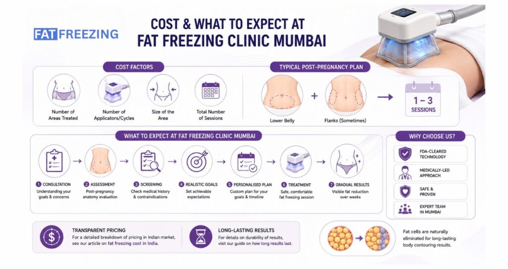 Cost and What to Expect at Fat Freezing Clinic Mumbai