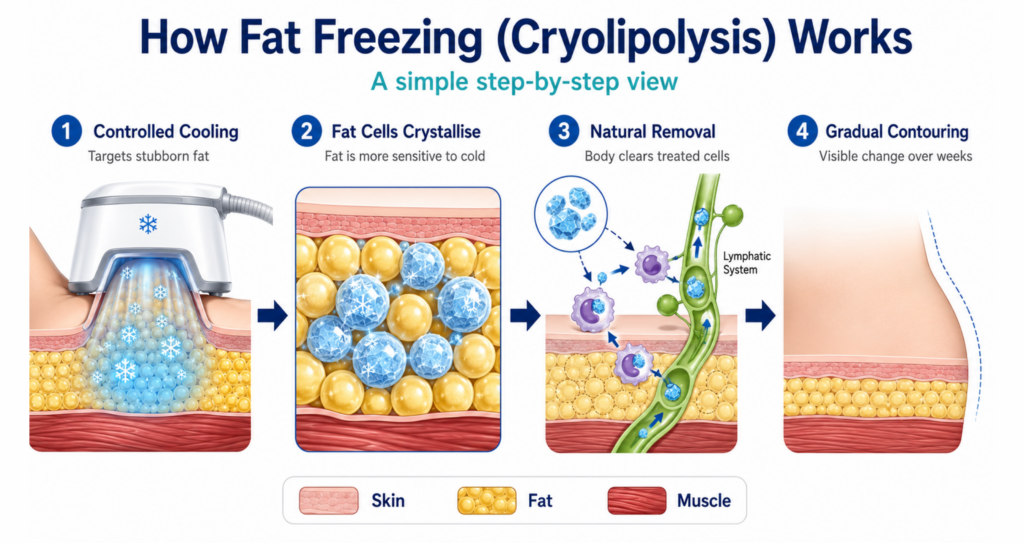 How Fat Freezing Cryolipolysis Works