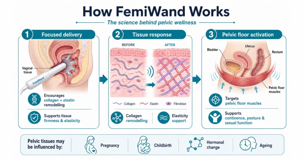 FemiWand Muscular vs Standard Treatment: Best for Pelvic Wellness? 1 How FemiWand Works