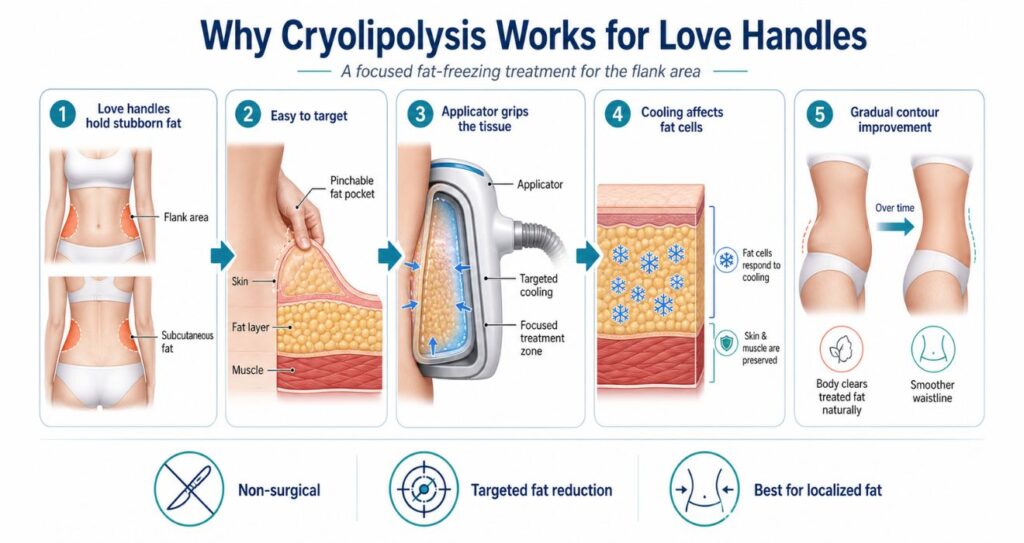 Why Cryolipolysis Works for Love Handles