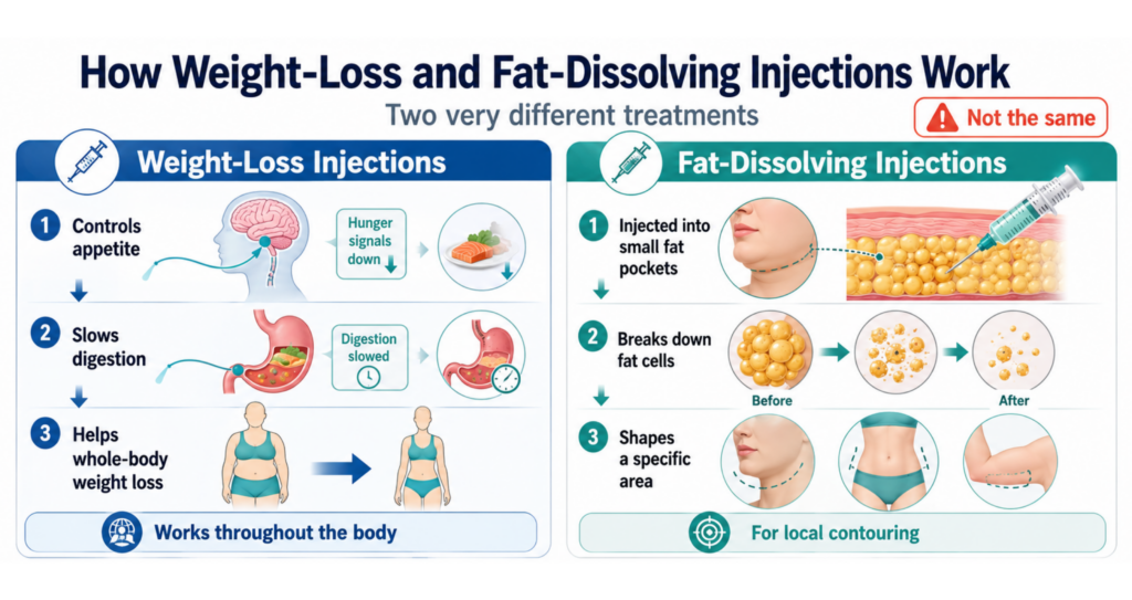 How Weight Loss and Fat Dissolving Injections Work