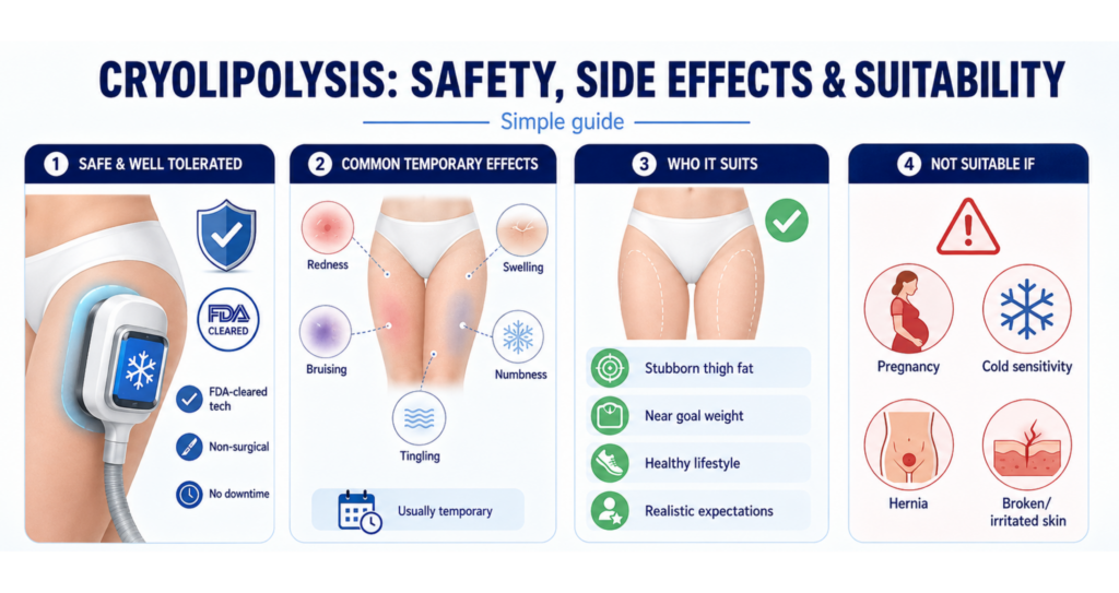 Safety Side Effects and Suitability Cryolipolysis 1