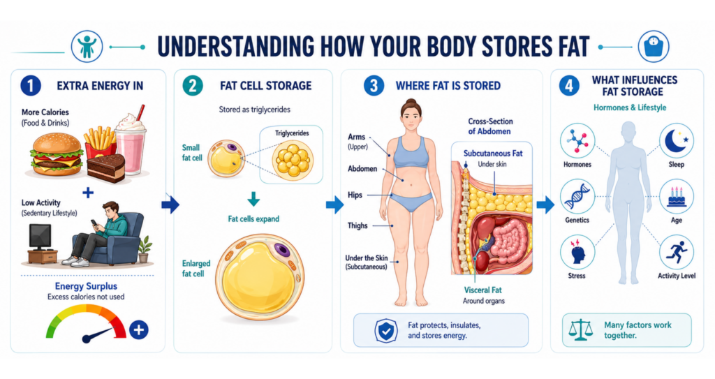 Understanding How Your Body Stores Fat