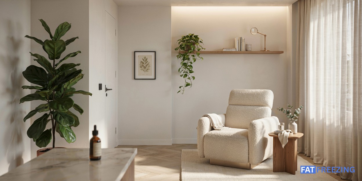 Modern non-surgical aesthetic clinic consultation room in Mumbai